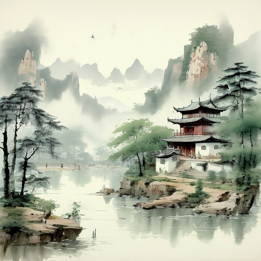 AI国风山河4